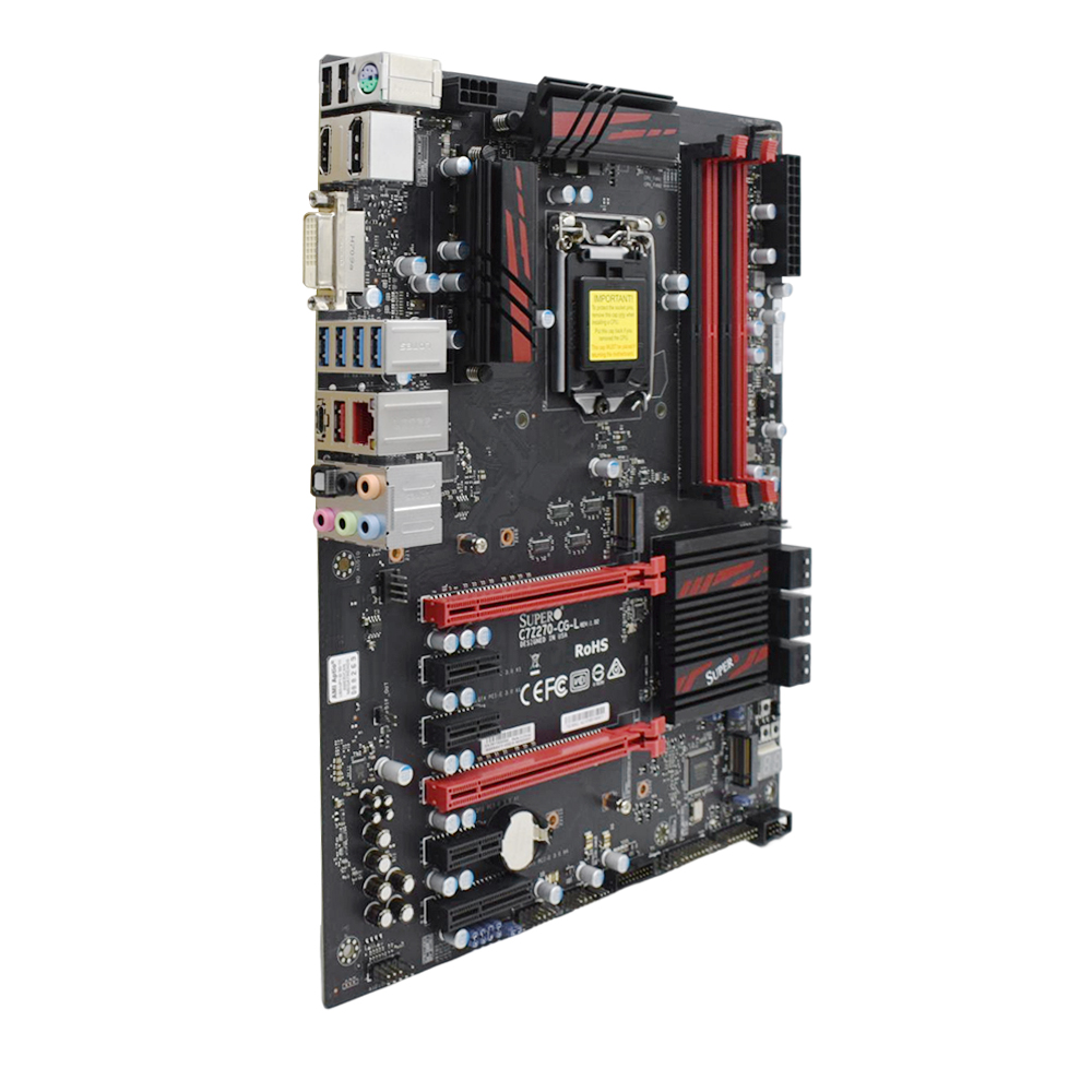 슈퍼마이크로 브랜드 새 제품 C7Z270-CG-L Z2 - Intel Cpu Core I9 리뷰 및 가격